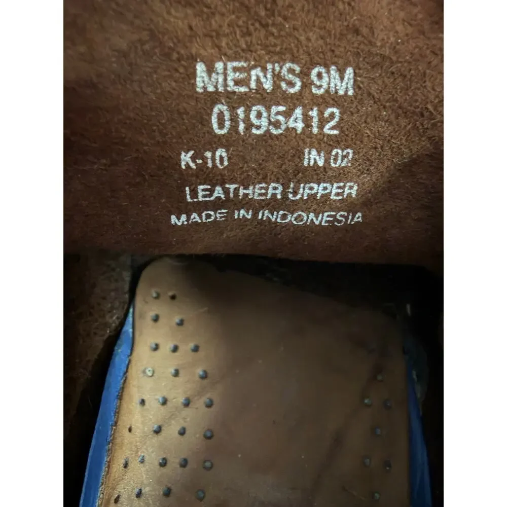 Sperry Top-Sider Men's Authentic Original 2Eye Boat Shoes Brown Suede/Leather 9M